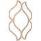 Ekena Millwork 63W x 94 12H x 38T Large Villarreal Decorative Fretwork Wood Ceiling Panels, Red Oak CELW63X95X0375VILRO - alternate 10